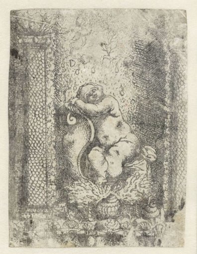 Sleeping putto