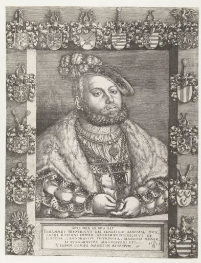 Portrait of John Frederick I the Magnanimous, Elector of Saxony