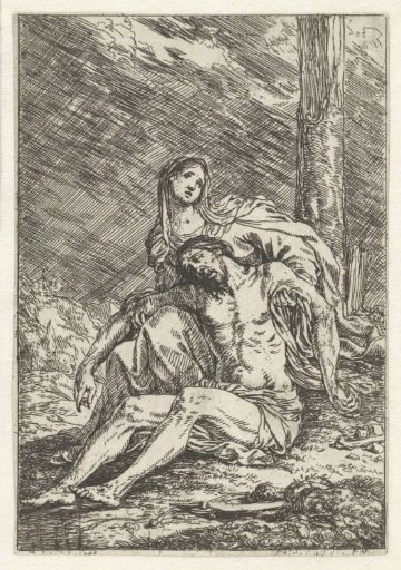 Mary with the body of Christ (Pietà)