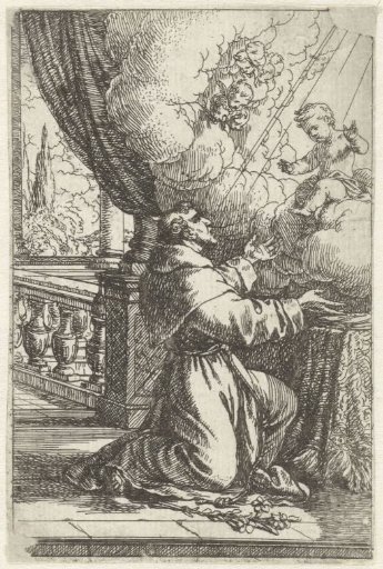 Saint Anthony of Padua and His Vision of the Christ Child