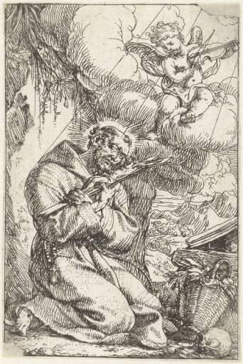 Saint Francis Kissing the Cross