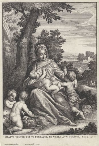 Mary with the Christ Child and John the Baptist