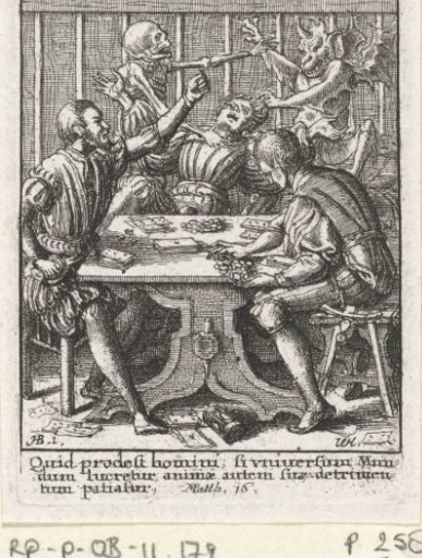 The Card Player and Death
