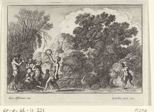 Music-Making and Dancing Satyrs and Nymphs