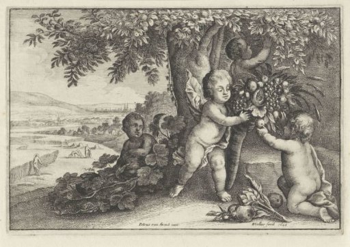Putti with a Cornucopia: The Element Earth