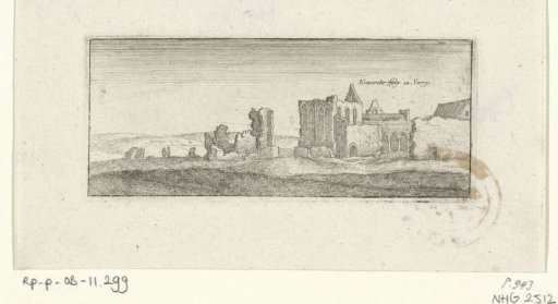 View of Newark Abbey