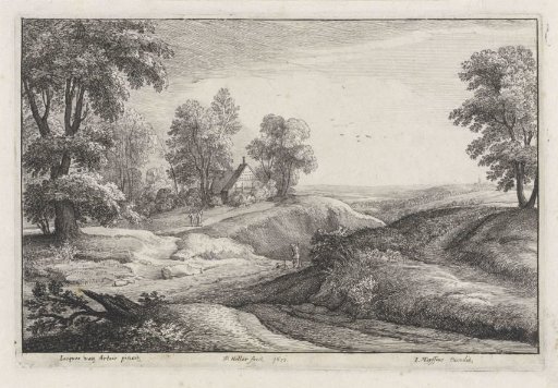 Landscape with a House on a Hill