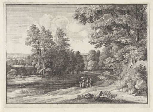 Landscape with Figures by a Small Lake