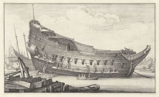Building of a ship