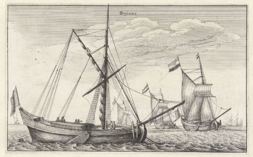 Barges on the sea