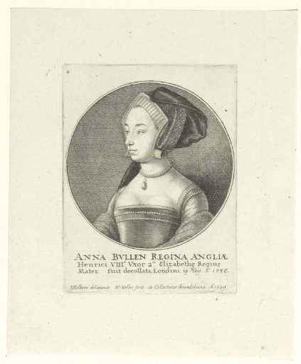 Portrait of Anne Boleyn, Queen of England