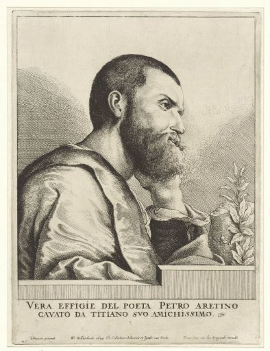 Portrait of Pietro Aretino