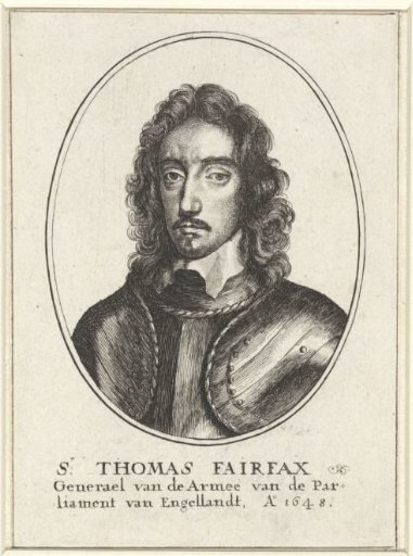 Portrait of Thomas Fairfax, military leader
