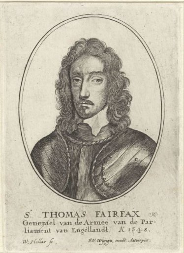 Portrait of Thomas Fairfax, military leader
