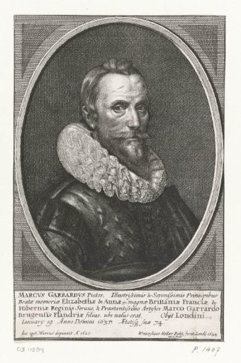Portrait of Marcus Gheeraerts the Younger