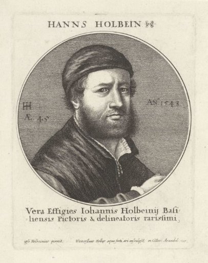 Portrait of Hans Holbein the Younger