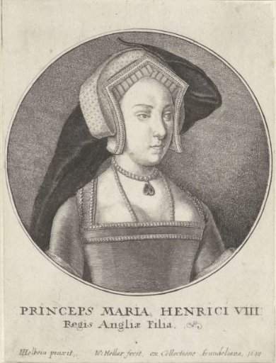 Portrait of Mary Tudor, Queen of England