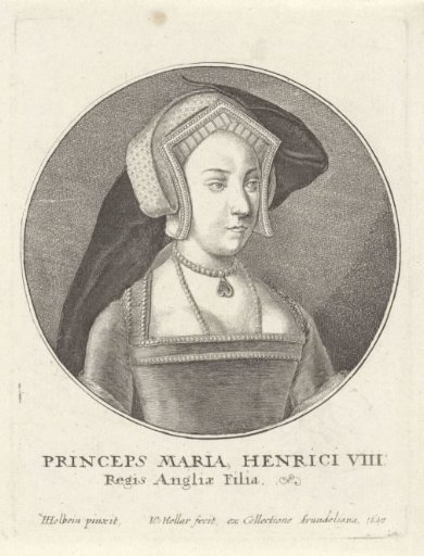 Portrait of Mary Tudor, Queen of England