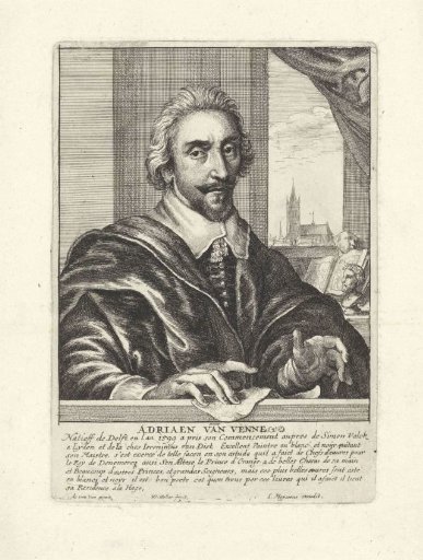 Portrait of Adriaen Pietersz. van de Venne