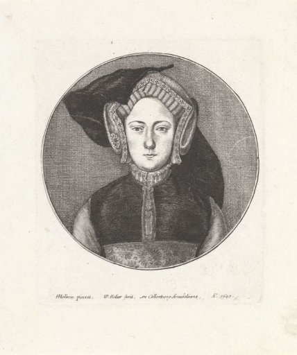 Portrait of a young woman with an English cap