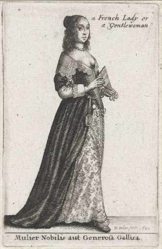 A French Lady or Gentlewoman