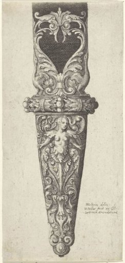 Design for an ornamental scabbard