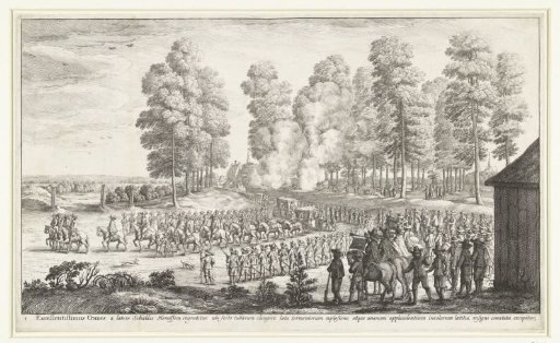 Arrival of the count at Hemiksem, 1650