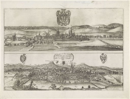 Views of Ansbach and Coburg