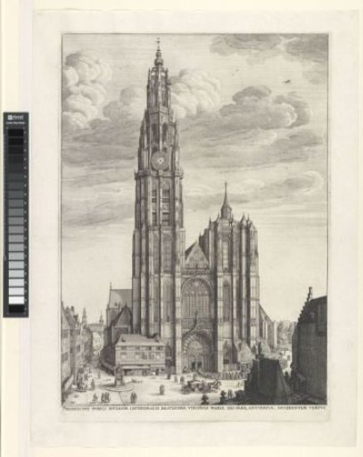 West Facade of the Cathedral of Our Lady in Antwerp