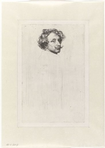 Self-portrait of the artist