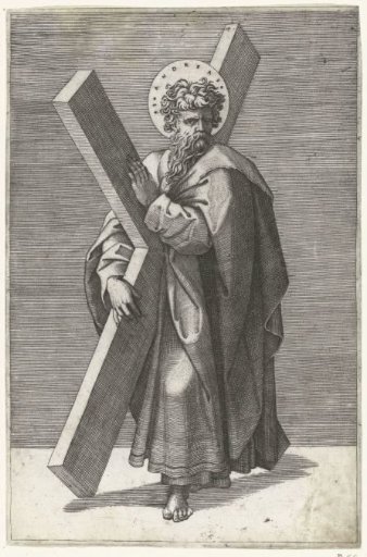 Apostle Andrew with Cross