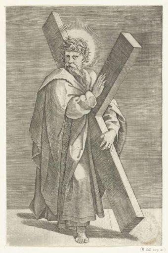 Apostle Andrew with Cross
