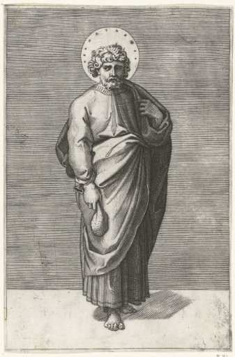 Apostle Matthew with Purse