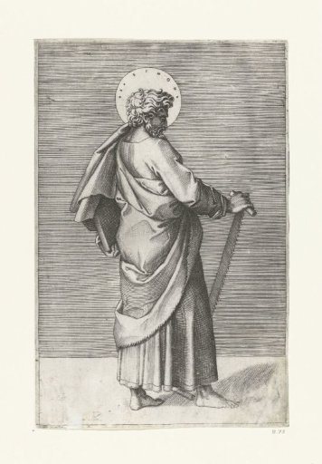 Apostle Simon the Zealot with Saw