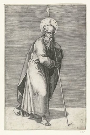 Apostle Matthias with Spear