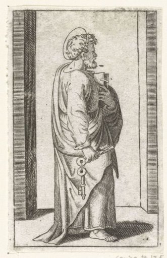 Apostle Peter with keys