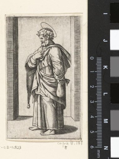 Apostle Matthew with purse