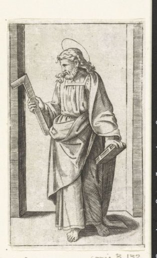 Apostle Thomas with square