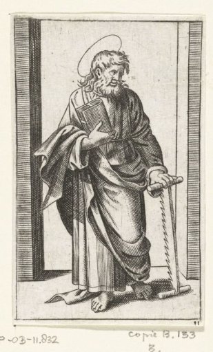 Apostle Simon the Zealot with saw