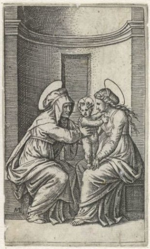 The Virgin Mary and Child with Saint Anne