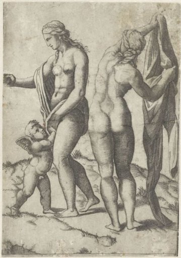 Venus and Cupid and Athena
