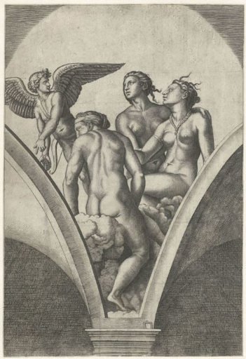 Cupid and Three Graces