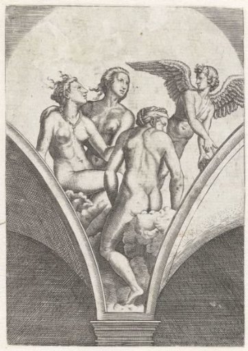 Cupid and Three Graces