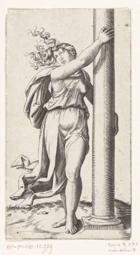 Woman with Pillar as Personification of Strength (Fortitudo)