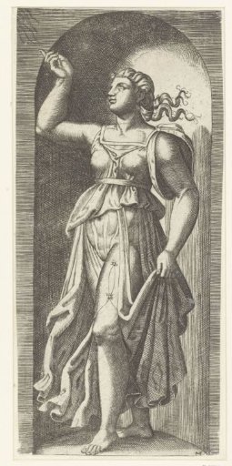 Woman as Personification of Faith (Fides) with Eyes Turned Upwards