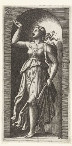 Woman as Personification of Hope (Fides) with Eyes Turned Upwards