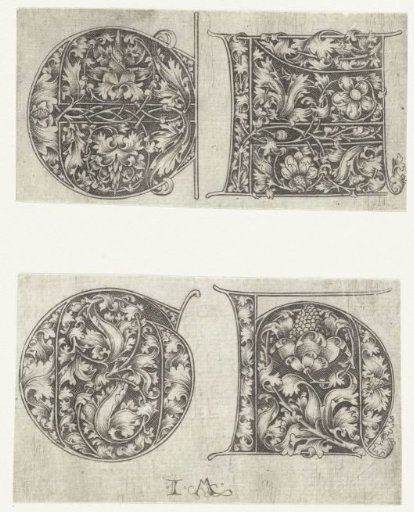 Capital Letters E, F, G, and H