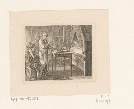 Weighing of the newborn