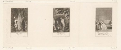 Three scenes from Blumauer's Aeneid