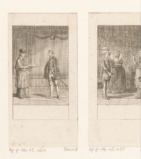 Henry I of Guise in conversation with Charles of Lorraine